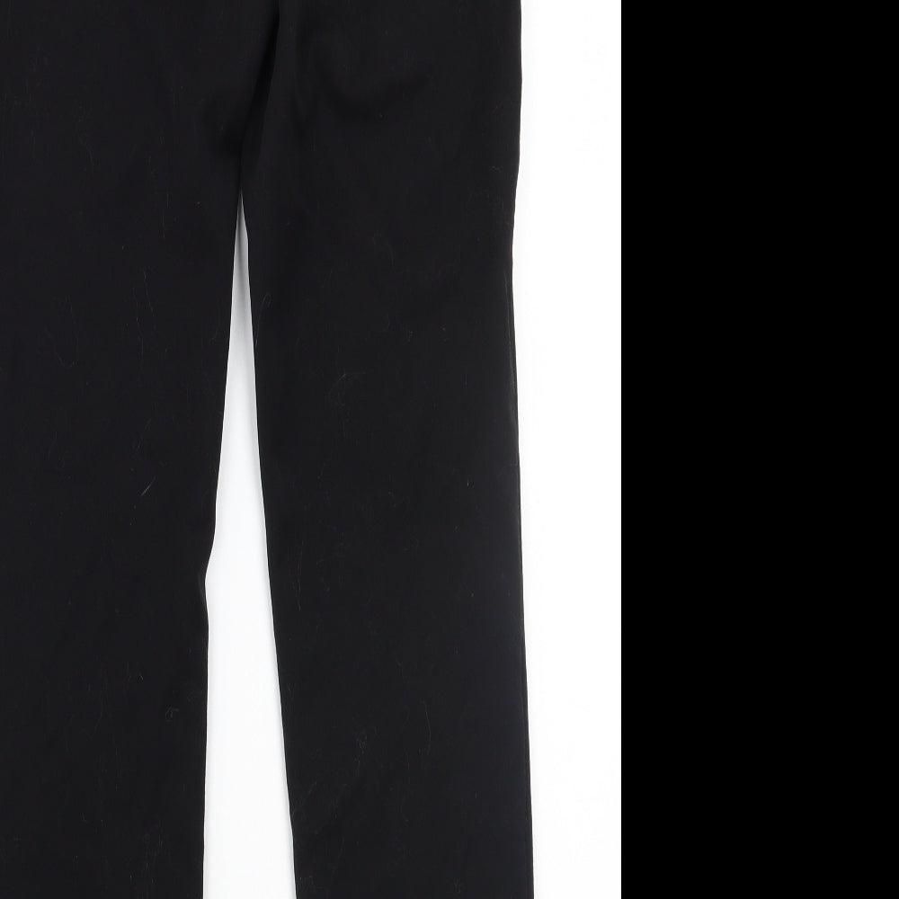Marks and Spencer Womens Black   Trousers  Size 8 L29 in