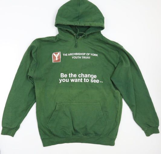 AWD Boys Green   Pullover Hoodie Size L