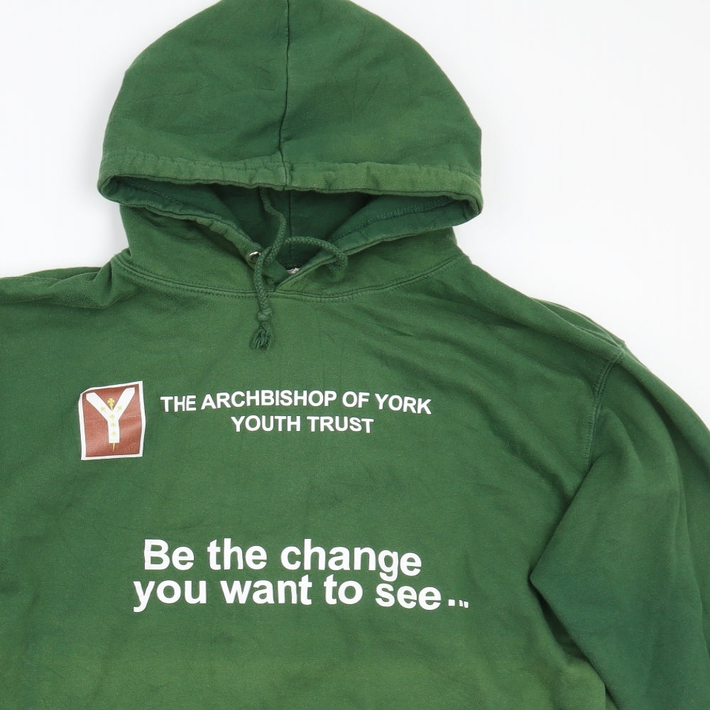 AWD Boys Green   Pullover Hoodie Size L