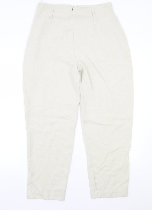 Prima Womens Beige   Trousers  Size 14 L26 in