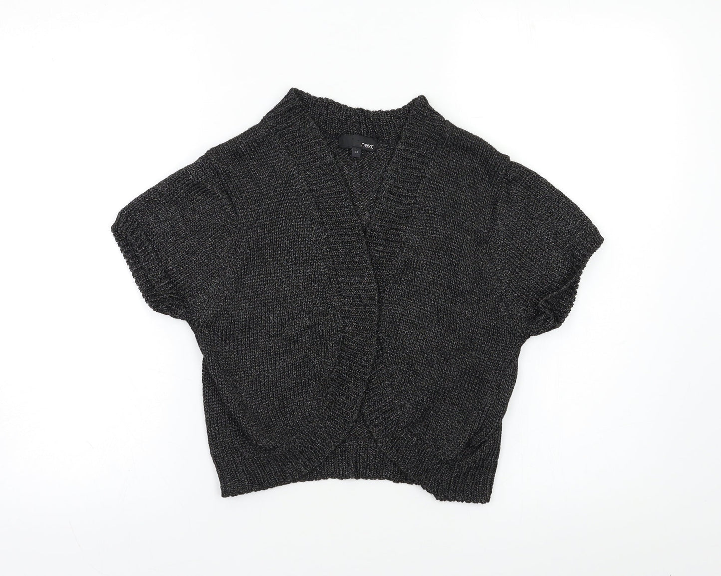 NEXT Womens Black   Shrug Jumper Size 14