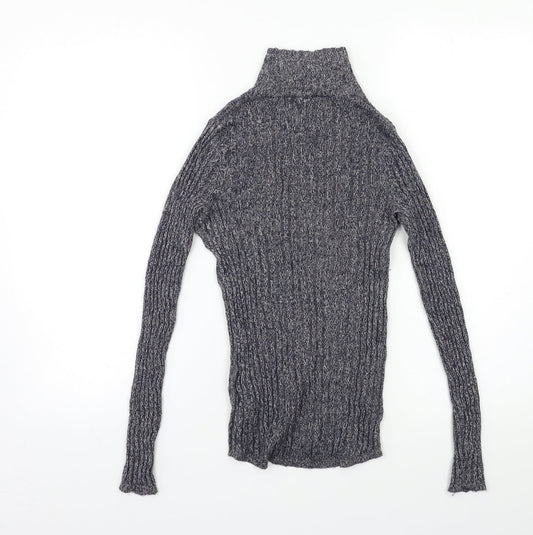 H&M Womens Grey   Pullover Jumper Size XS