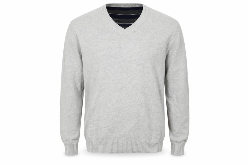 M&S Mens Grey   Pullover Jumper Size L
