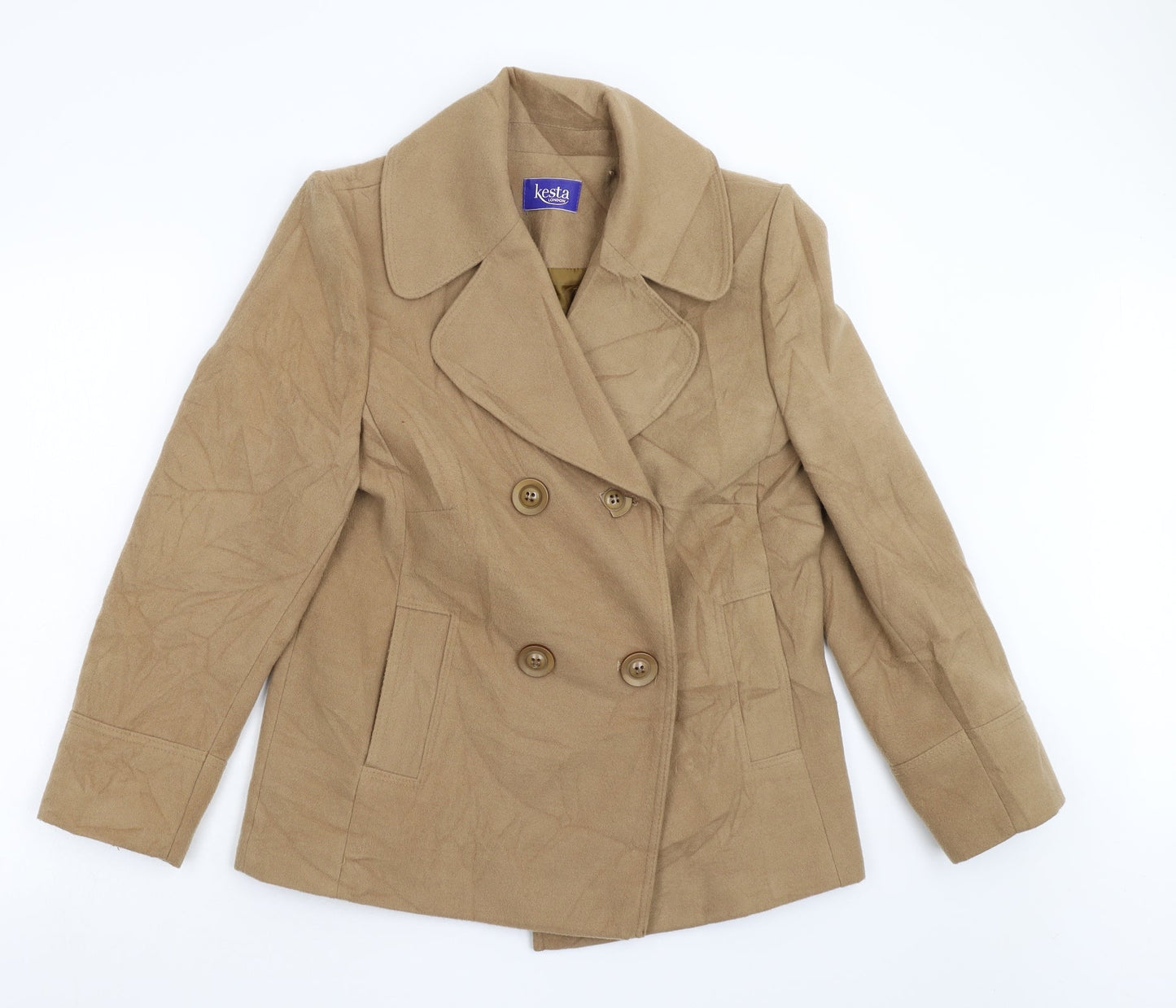 Kesta Womens Brown   Overcoat Coat Size 12