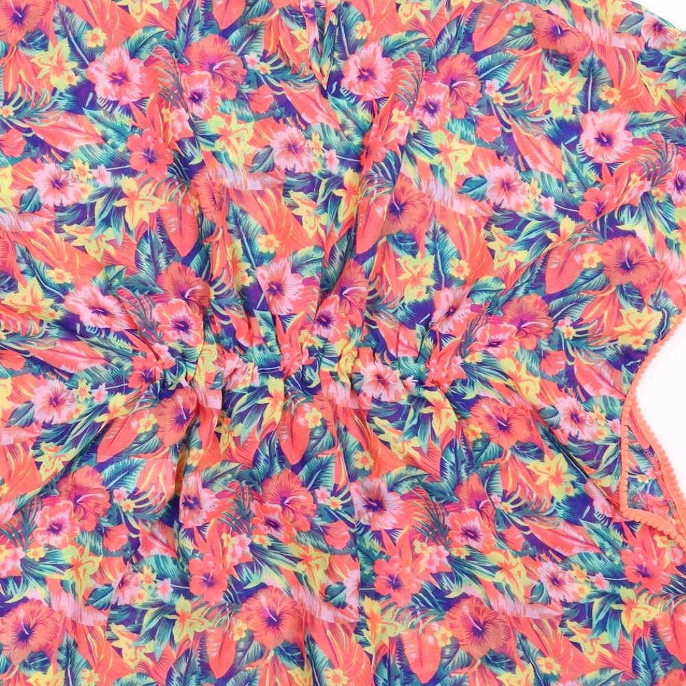 Primark Girls Multicoloured Floral  Basic Blouse Size 9-10 Years