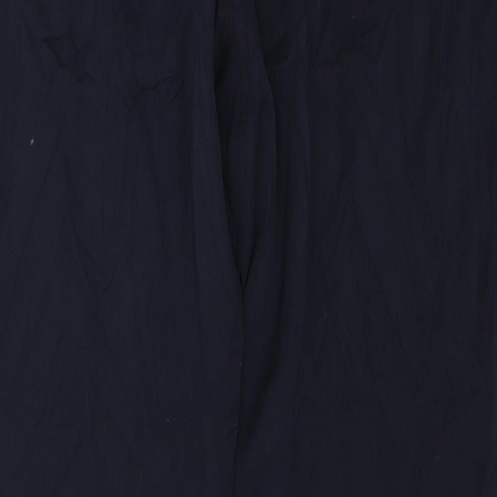 M&S Womens Blue   Dress Pants Trousers Size 12 L28 in