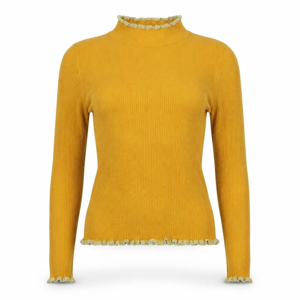 M&S Womens Yellow   Pullover Jumper Size 8