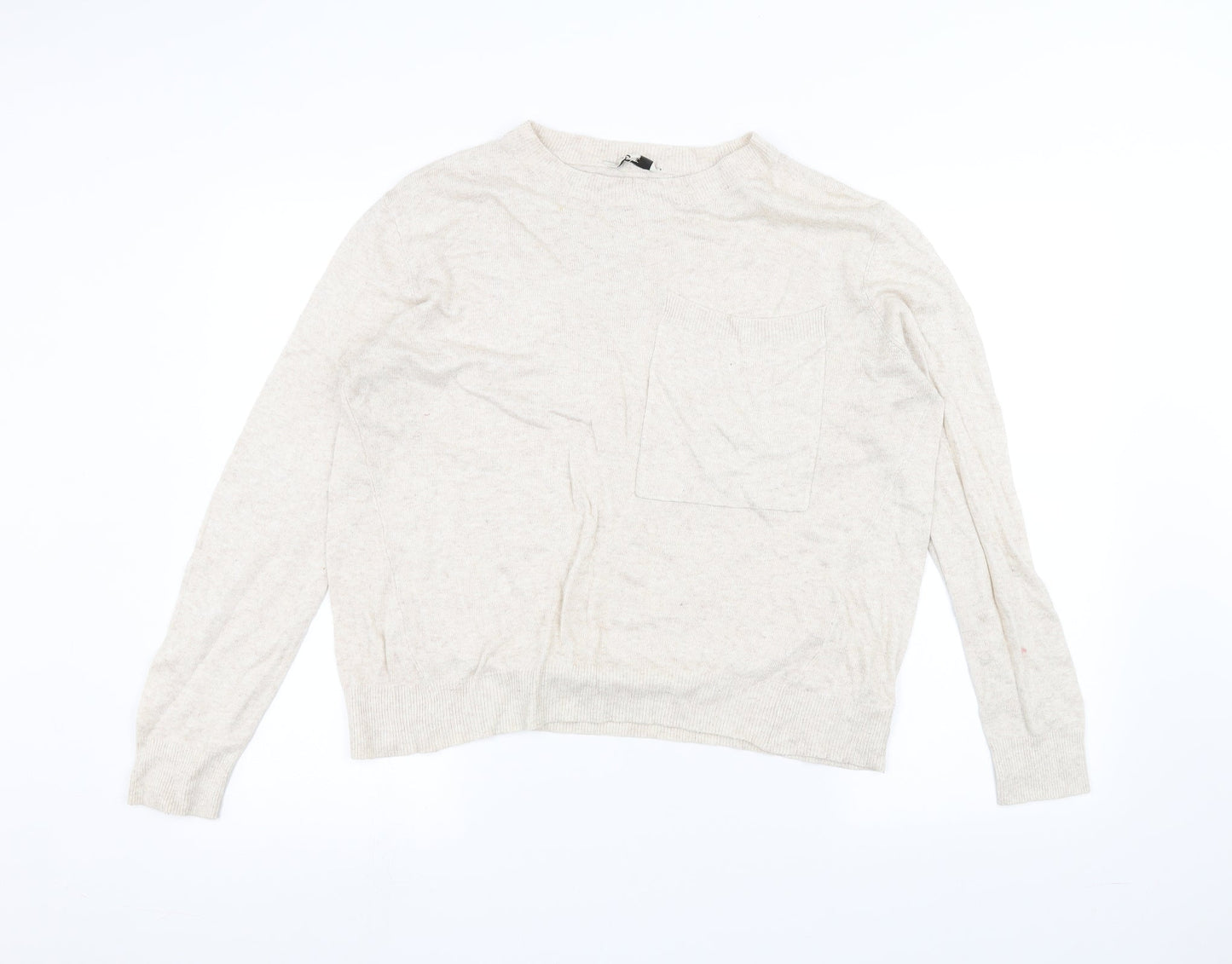 Papaya Womens Beige   Pullover Jumper Size 14