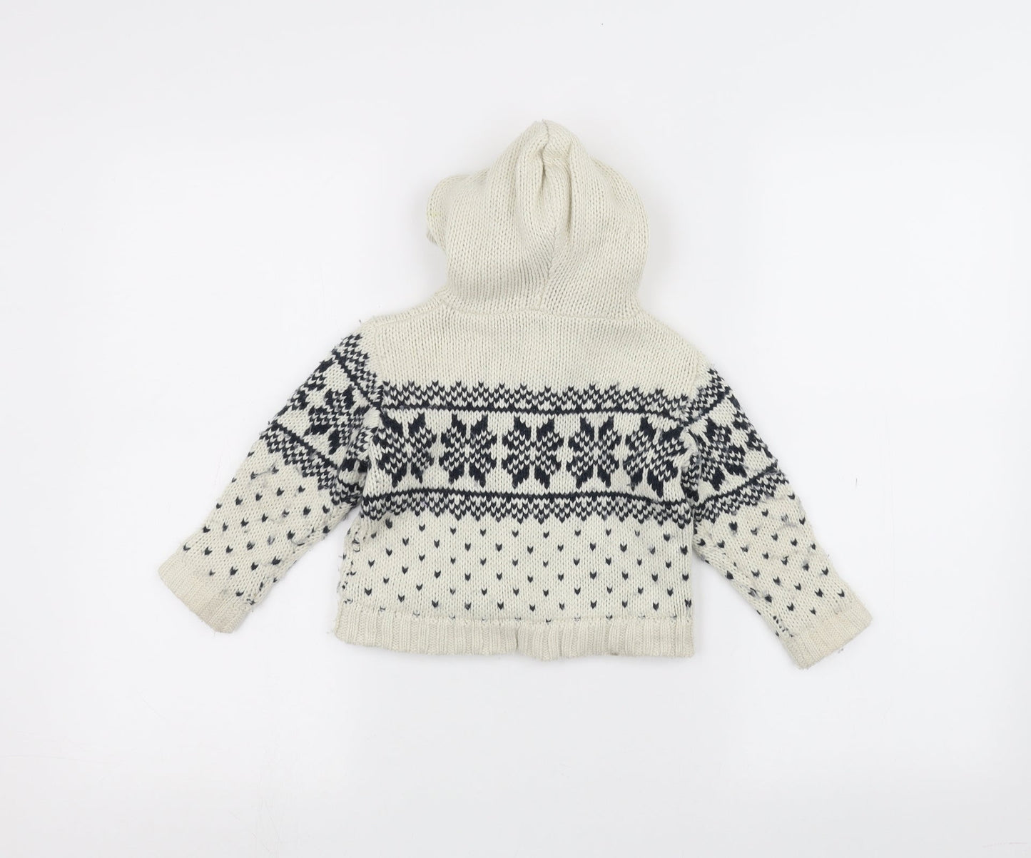 DMB Baby White   Jacket Coatigan Size 24 Months