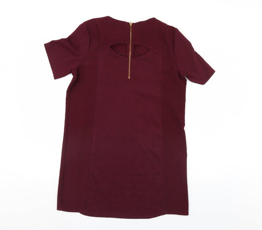 Warehouse Womens Purple   Shift  Size 14