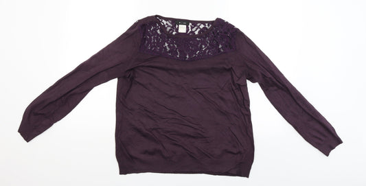 Le Redoute Womens Red   Pullover Jumper Size 14