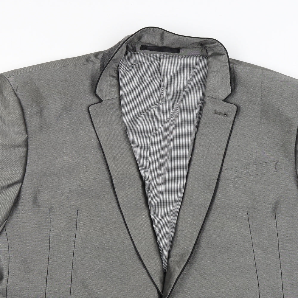 NEXT Mens Grey   2 Piece Blazer Size 38
