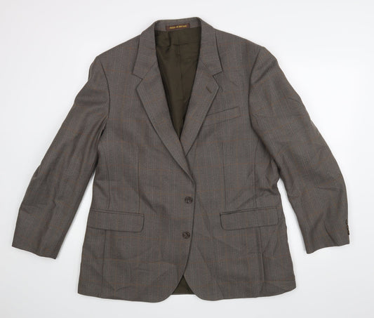 Dunn & Co  Mens Brown    Blazer Size 42