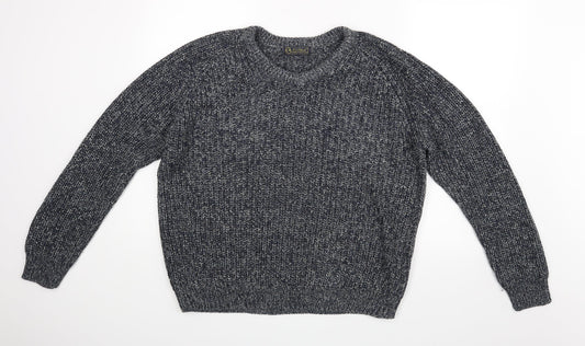 P G Field Mens Blue   Pullover Jumper