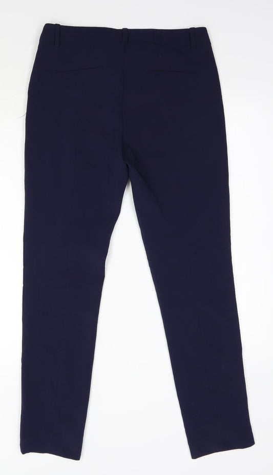 oodji Womens Blue   Trousers  Size 10 L26 in