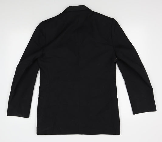 Preworn Mens Black   Jacket Suit Jacket One Size