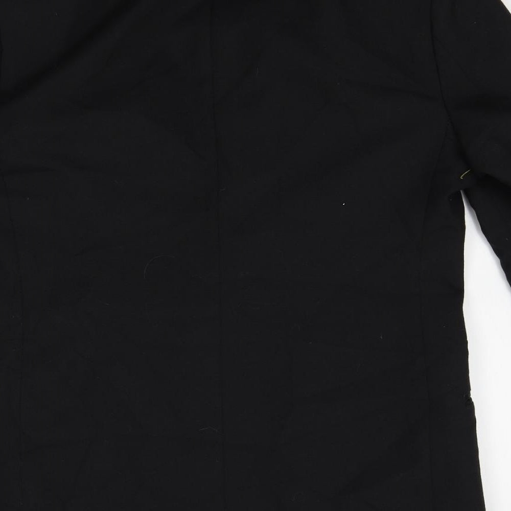 Preworn Mens Black   Jacket Suit Jacket One Size