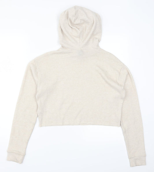 Topshop Womens Beige   Pullover Hoodie Size 6