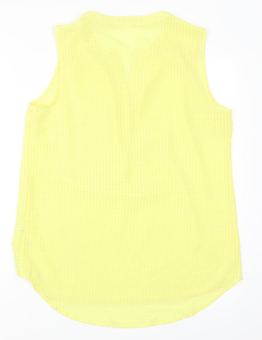 BHS Womens Yellow   Basic Tank Size 14