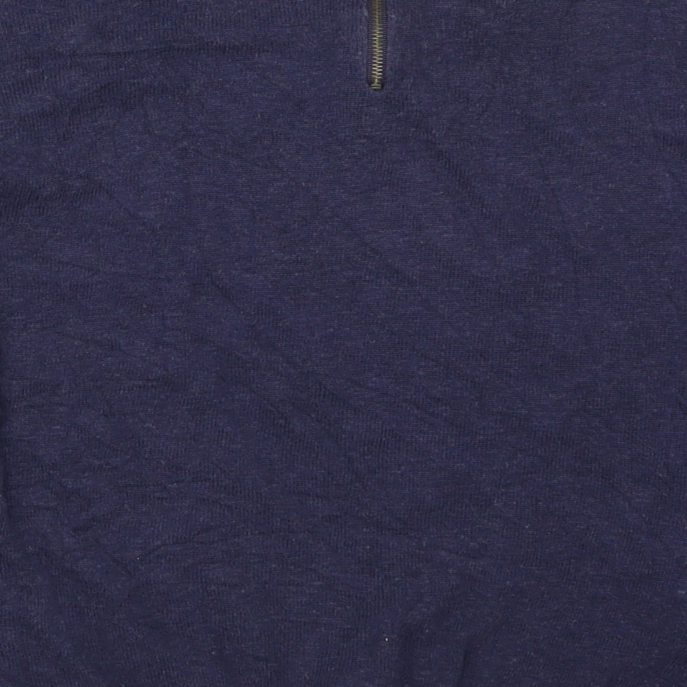 Marks and Spencer Womens Blue  Knit Pullover Jumper Size 14