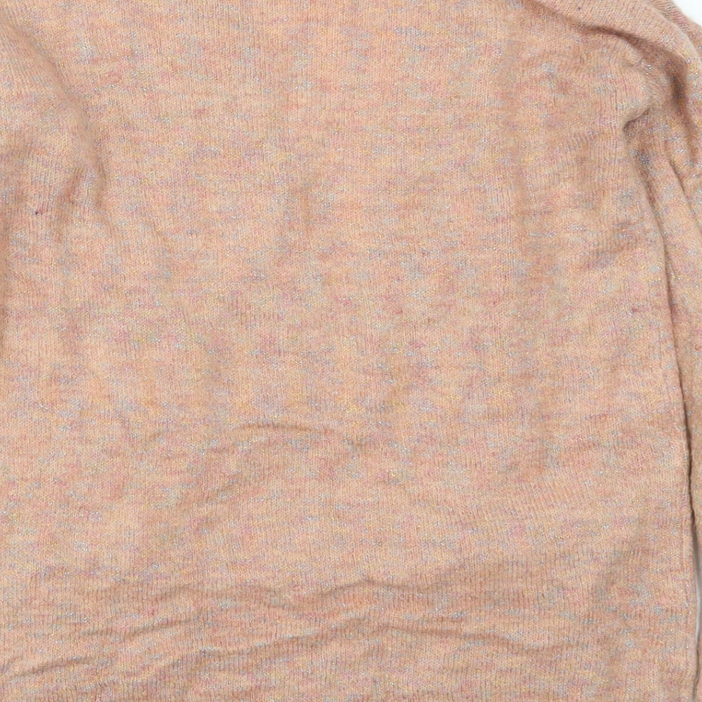 VERO MODA Womens Pink   Cardigan Jumper Size M