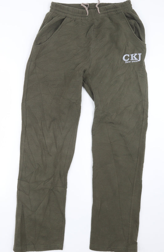 Preworn Womens Green   Jogger Trousers Size 2XL L31.5 in