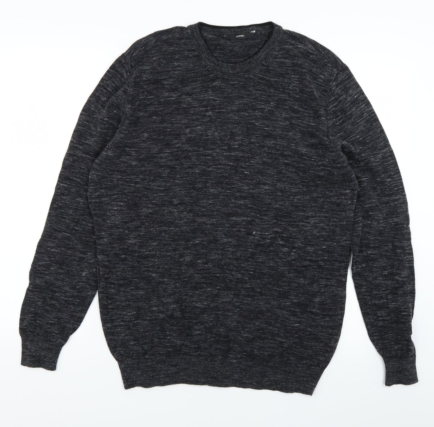 Georg Mens Green  Knit Pullover Jumper Size L