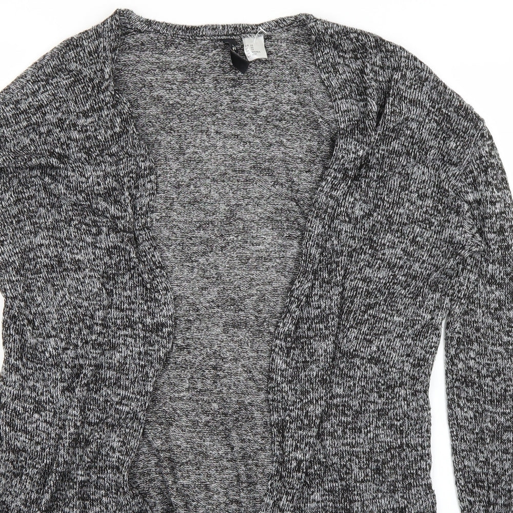 Divided Womens Grey  Knit Cardigan Jumper Size XS