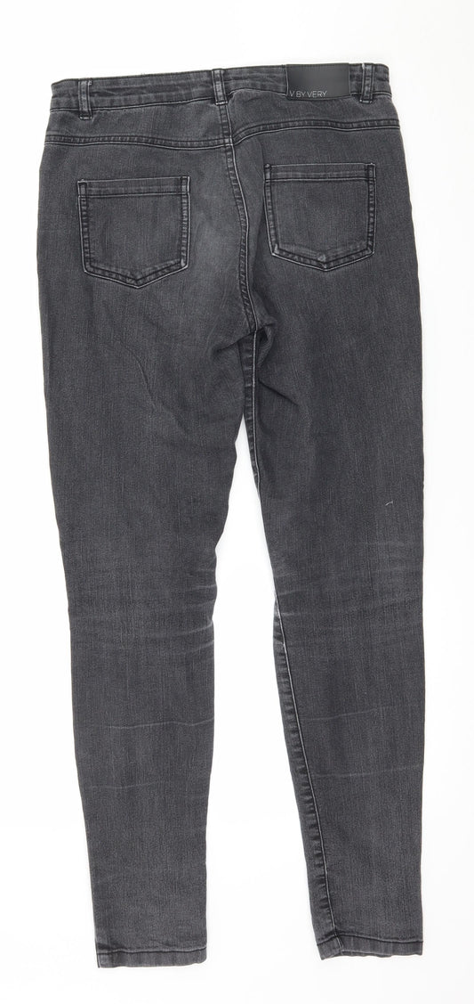 Very Girls Grey  Denim Skinny Jeans Size 14 Years