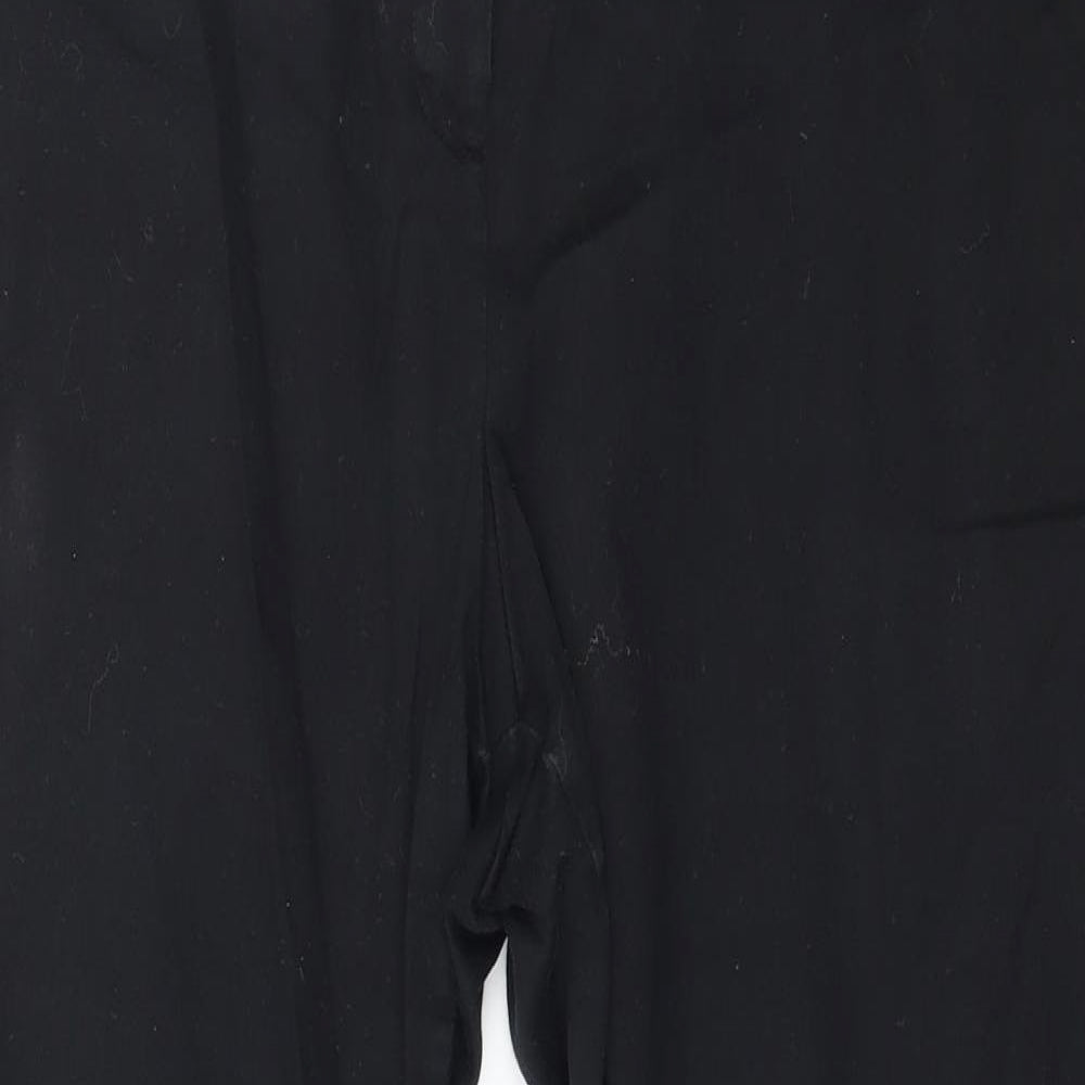 Dorothy Perkins Womens Black   Trousers  Size 14 L24 in