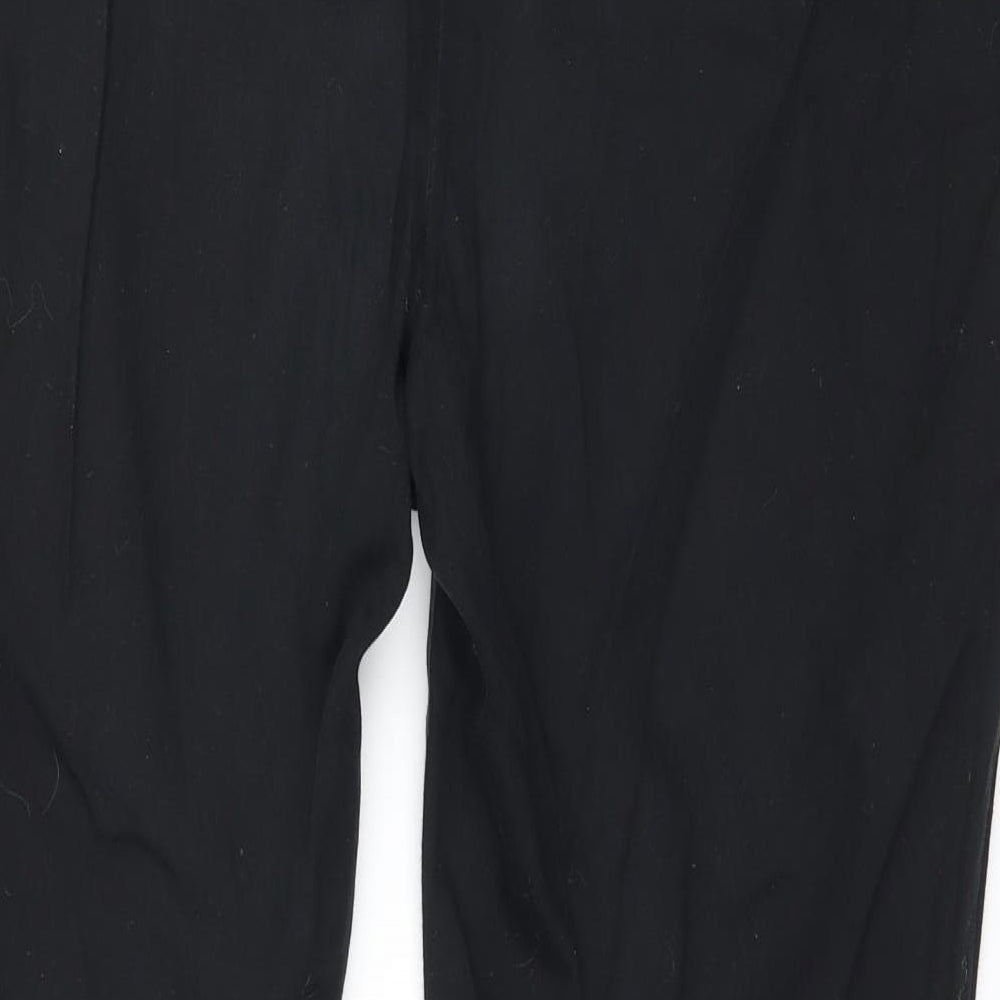 Dorothy Perkins Womens Black   Trousers  Size 14 L24 in