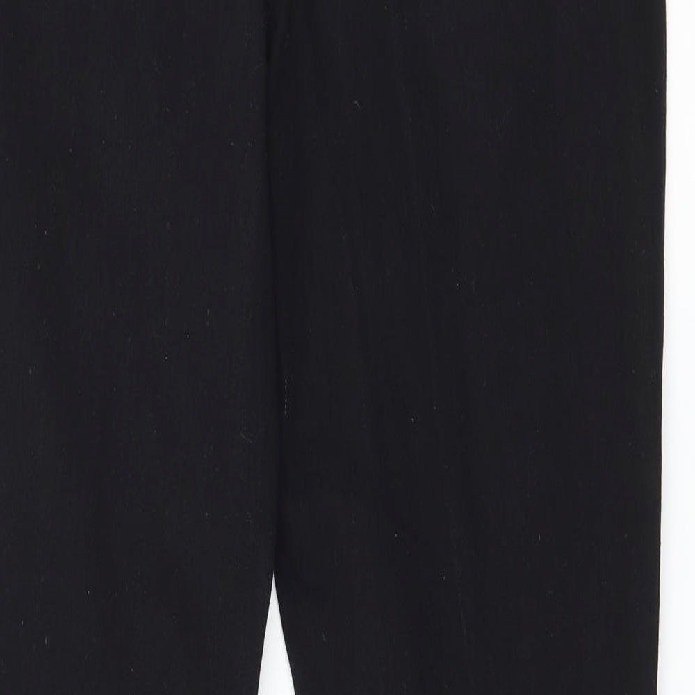 Preworn Womens Black  Denim Skinny Jeans Size 36 in L35 in