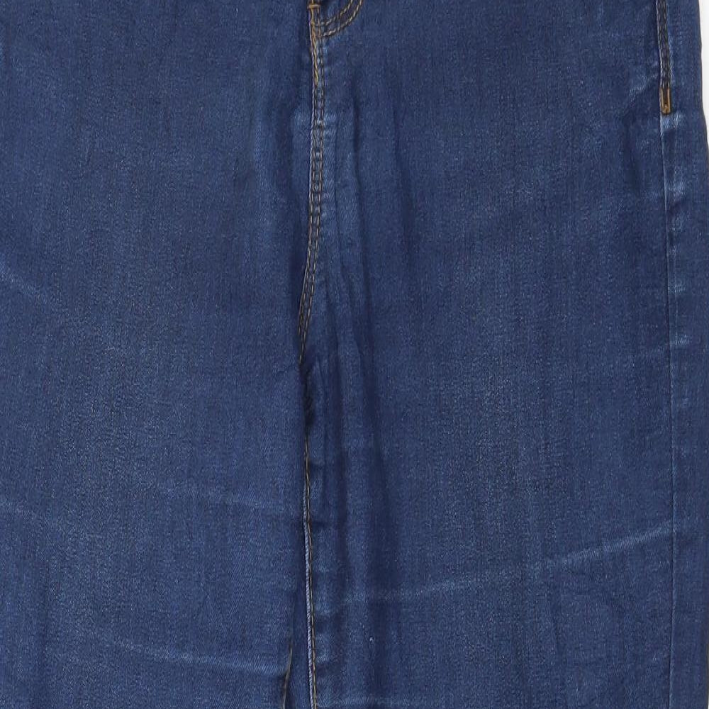 Denim & Co. Womens Blue  Denim Skinny Jeans Size 8 L26 in