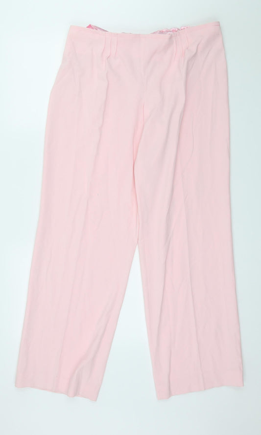 Preworn Womens Pink   Trousers  Size 36 in L30 in