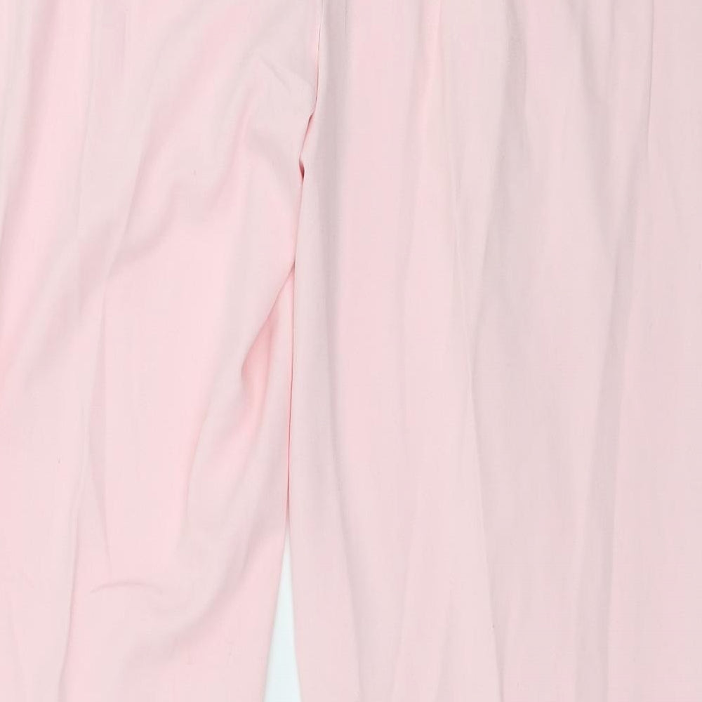 Preworn Womens Pink   Trousers  Size 36 in L30 in