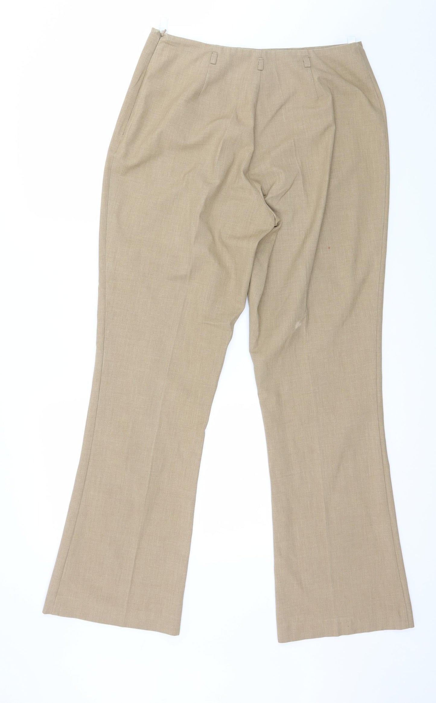 Klass Womens Brown   Trousers  Size 14 L30 in