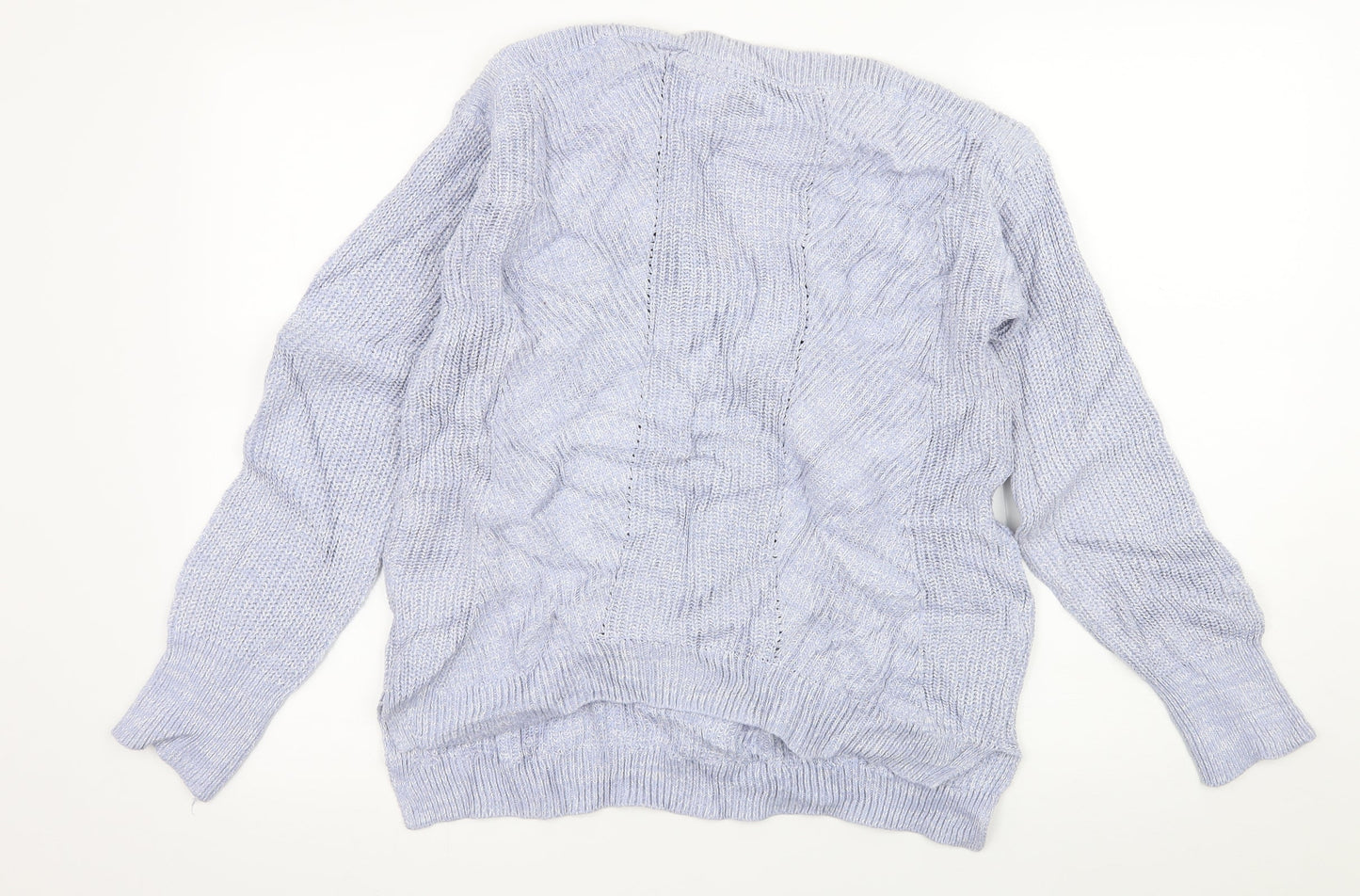 Marks and Spencer Womens Blue  Knit Pullover Jumper Size M