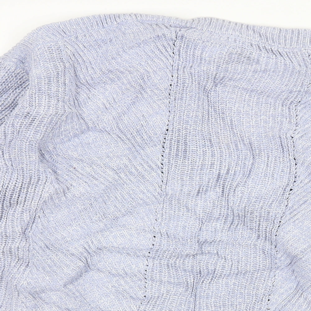 Marks and Spencer Womens Blue  Knit Pullover Jumper Size M