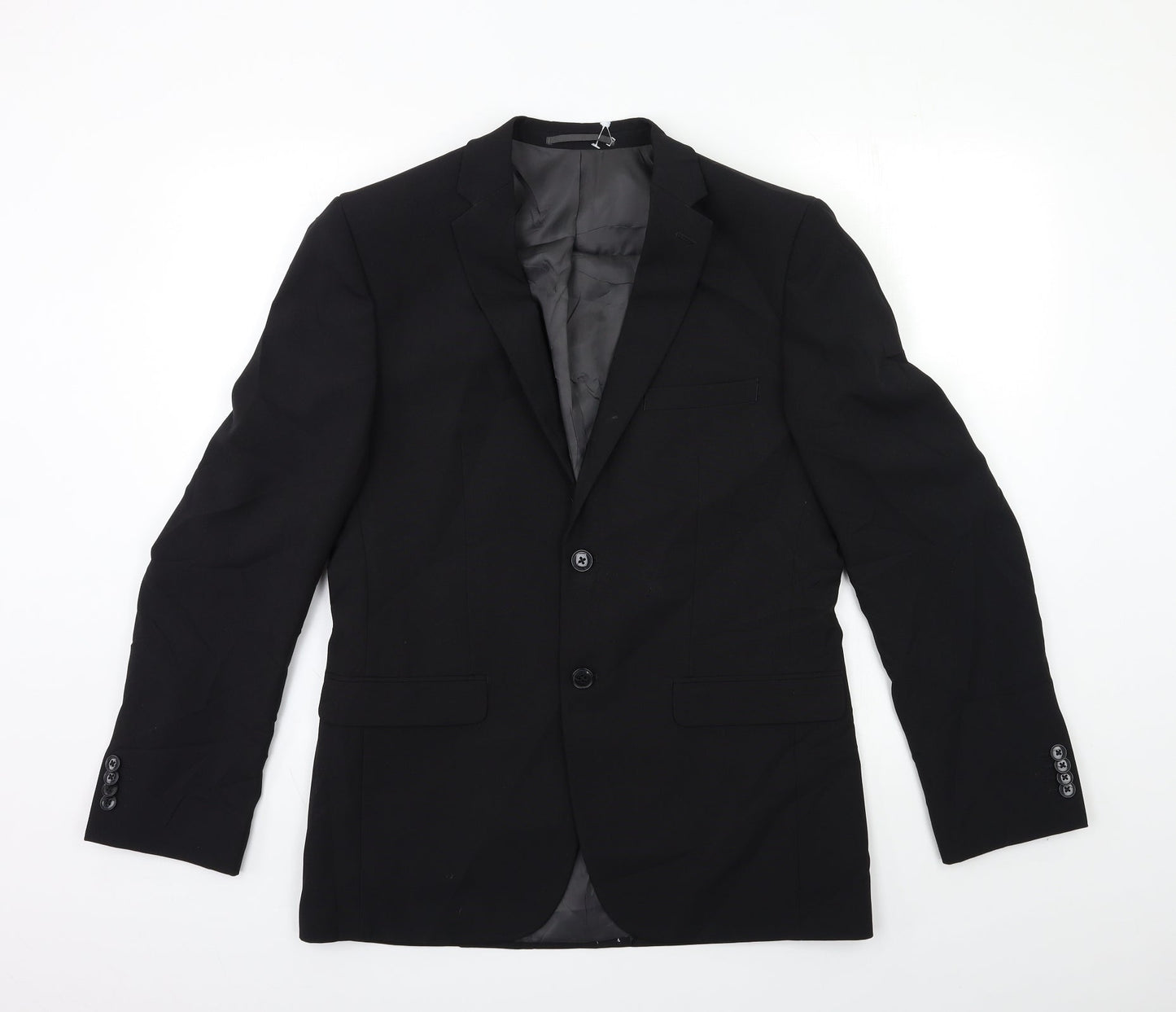 Taylor & Wright Mens Black   Jacket Suit Jacket Size 38