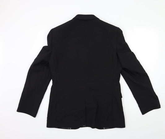 Taylor & Wright Mens Black   Jacket Suit Jacket Size 38