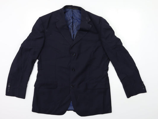 Marks and Spencer Mens Blue   Jacket Suit Jacket Size 42
