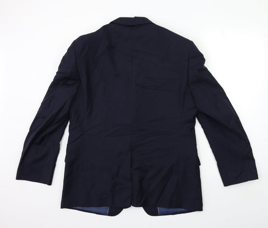 Marks and Spencer Mens Blue   Jacket Suit Jacket Size 42