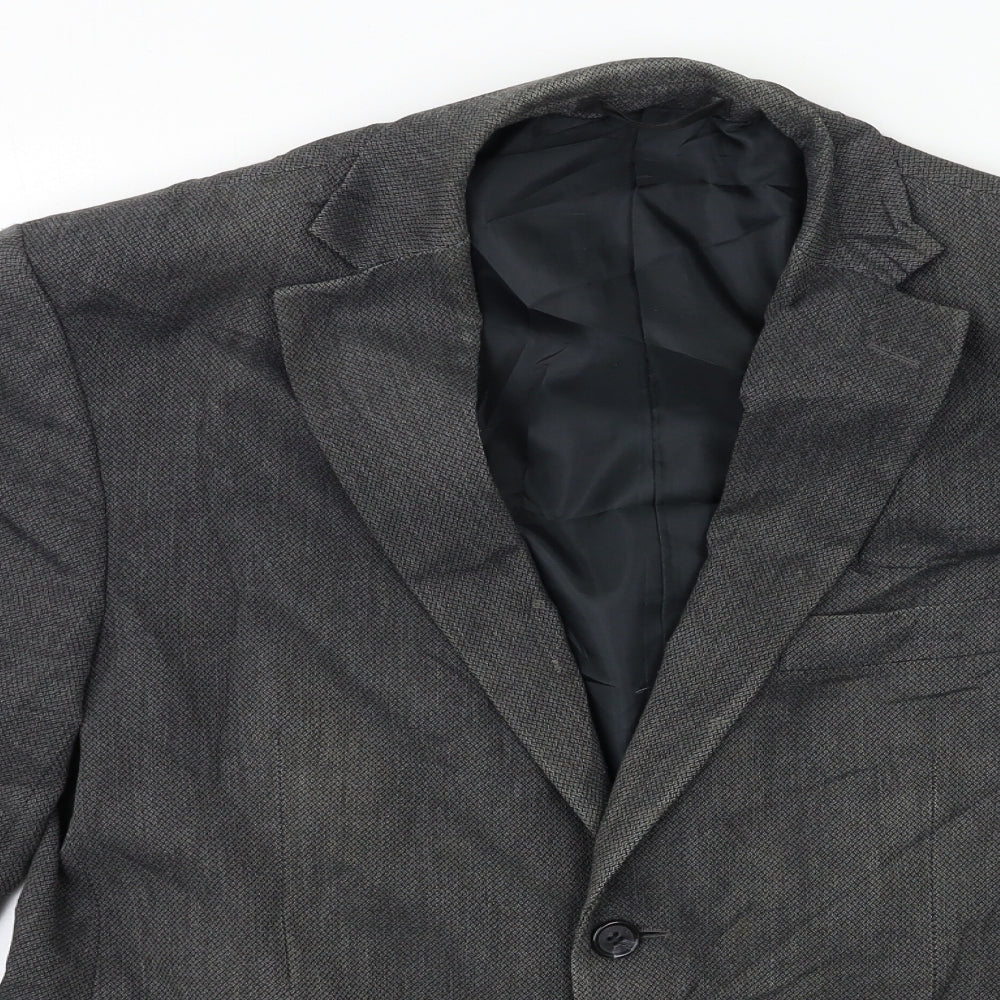 Marks and Spencer Mens Grey   Jacket Suit Jacket Size 40