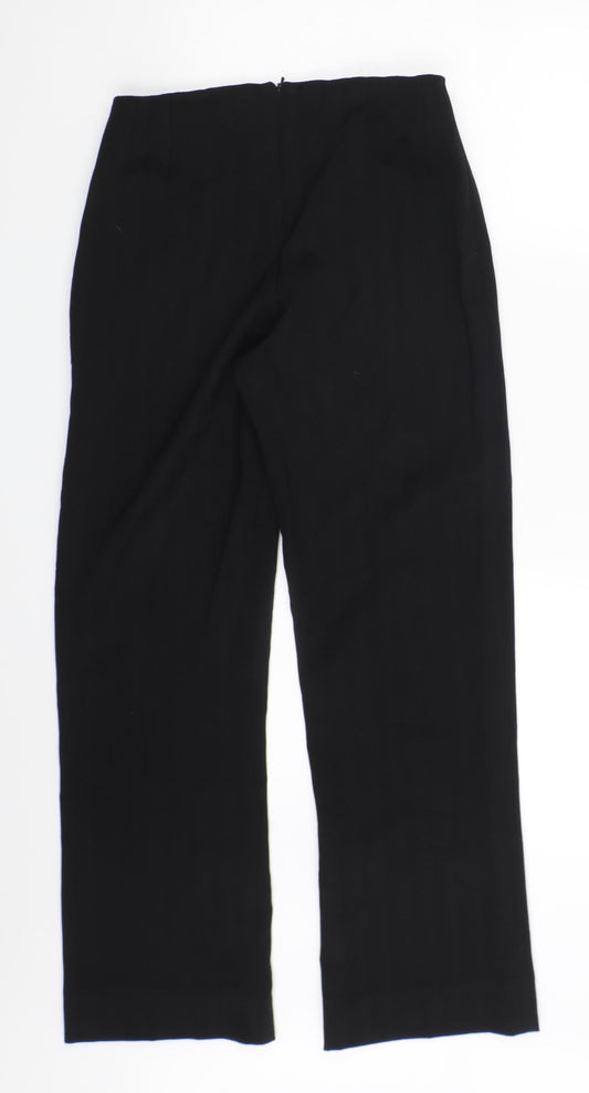 Rome Womens Black Striped  Trousers  One Size L26 in