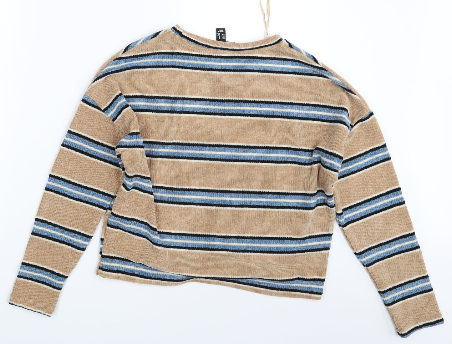 New Look Womens Multicoloured Striped  Pullover Jumper Size S