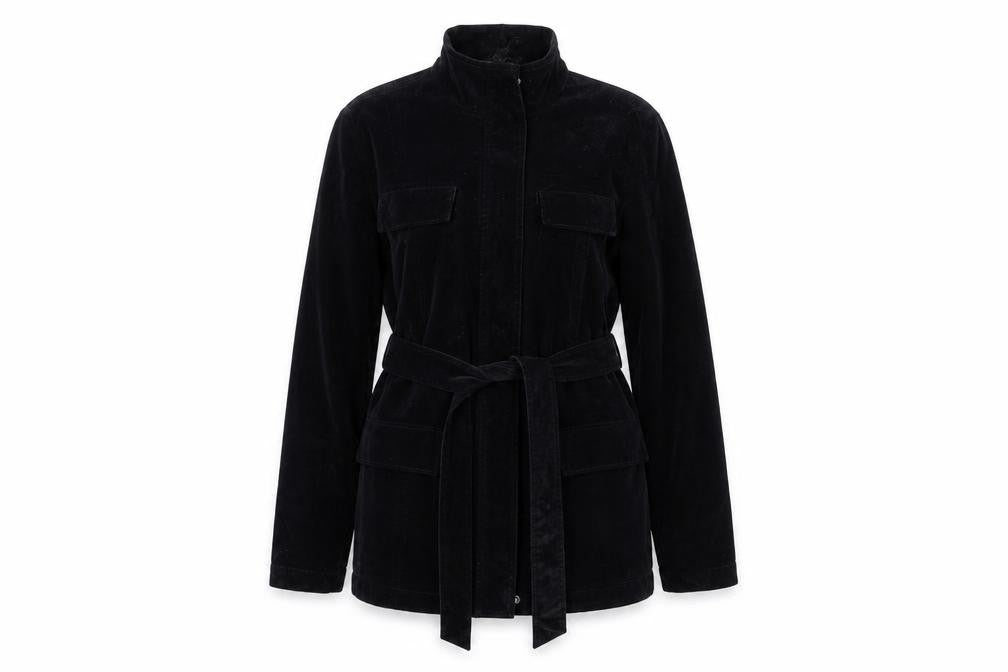 Dash Womens Black   Overcoat Coat Size 10