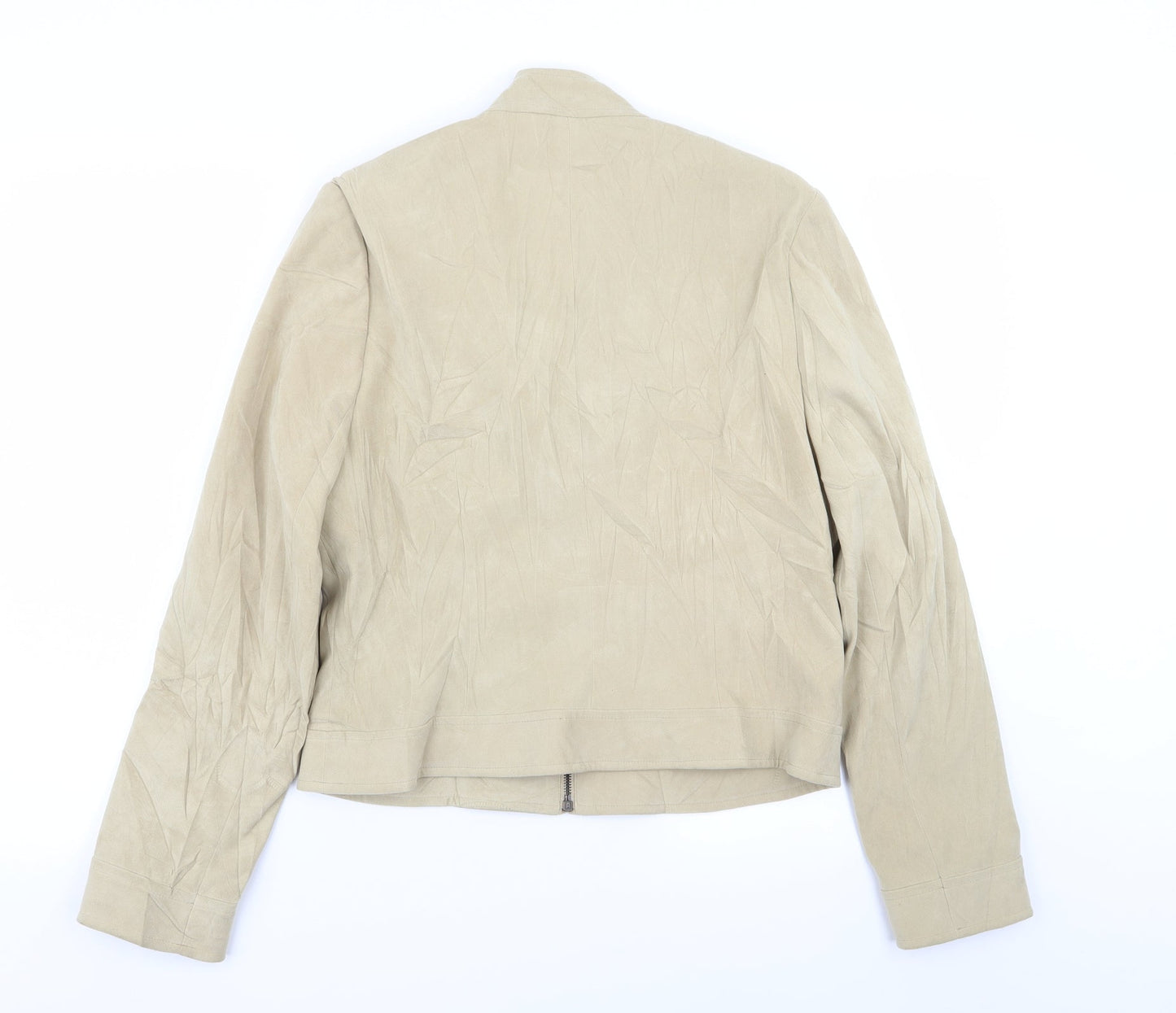 NL Collection Womens Beige   Jacket  Size 14