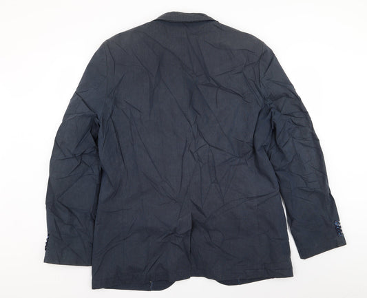 calmar Mens Blue   Jacket Blazer Size 42