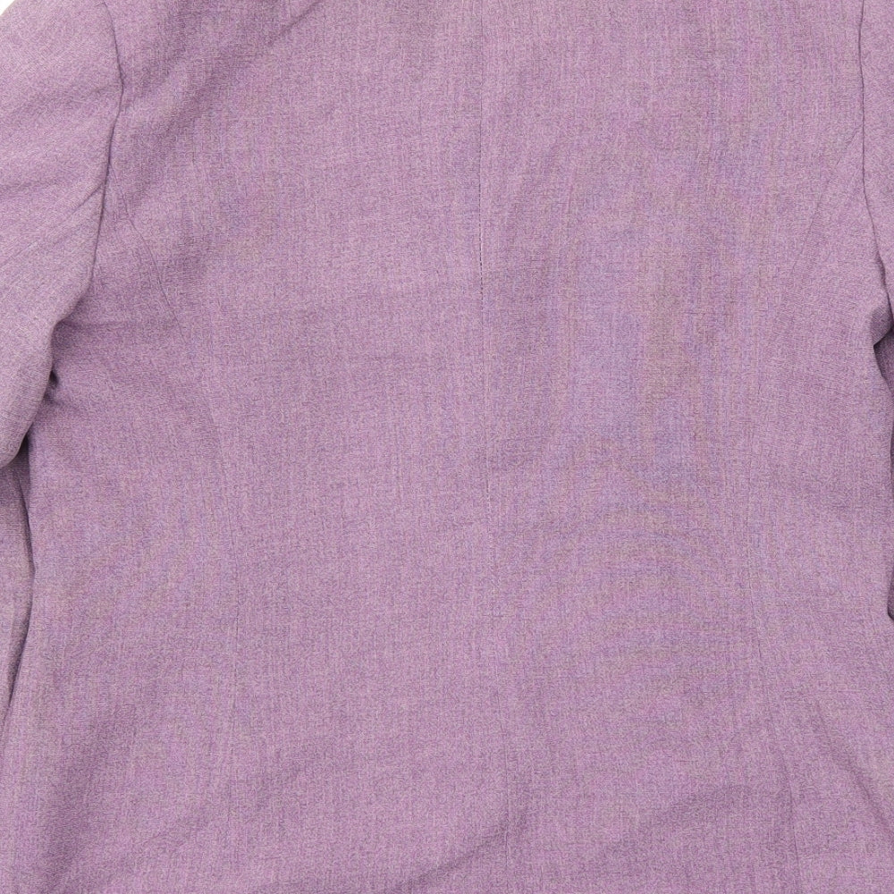 Ambience Womens Purple   Jacket Blazer Size 10
