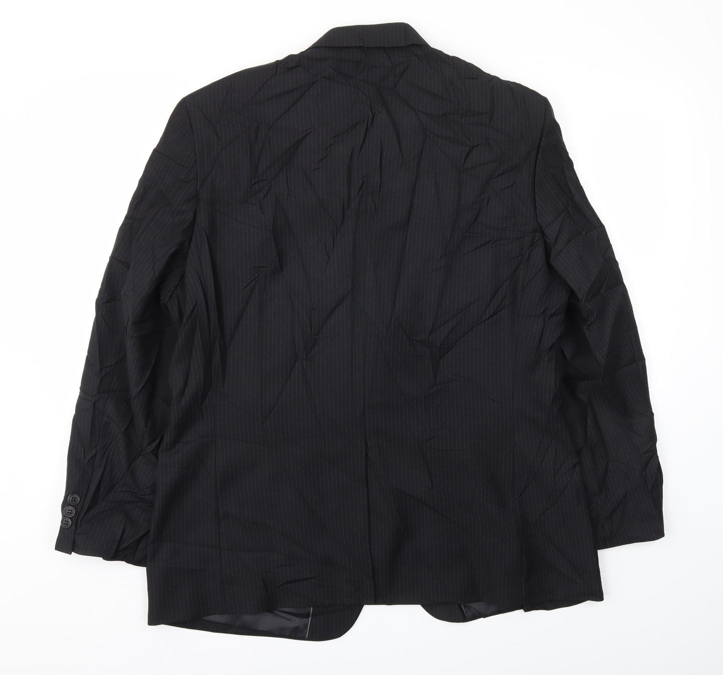 JACK REED Mens Black   Jacket Blazer Size 44